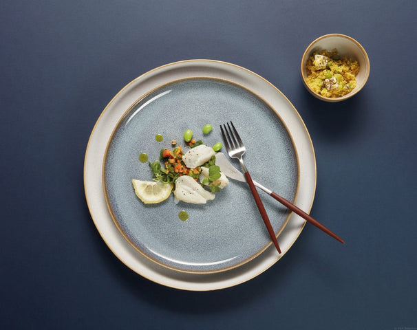 ASA Selection Speiseteller Saisons Denim ø 26,5 cm - 4 Stück