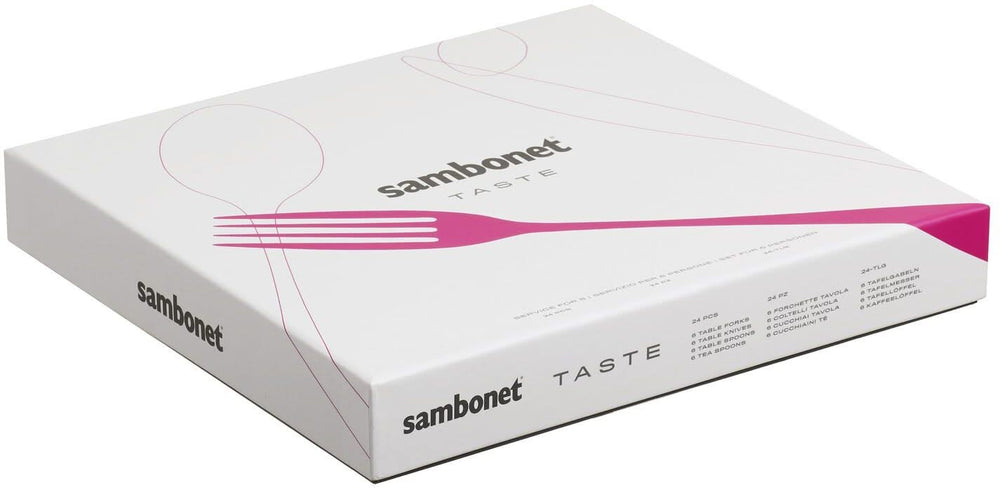 Sambonet Besteckset Taste - Gold - 24-teilig / 6 Personen