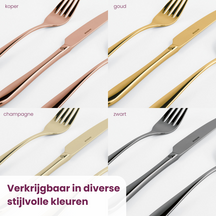 Sambonet Besteckset Linear - Gold - 24-teilig / 6 Personen