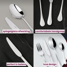 Sambonet Besteckset Royal - Edelstahl - 24-teilig / 6 Personen