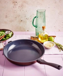 Beka Bratpfanne Energy R und Gegengriff Ø 32 cm – geeignet für alle Wärmequellen – keramische Antihaftbeschichtung