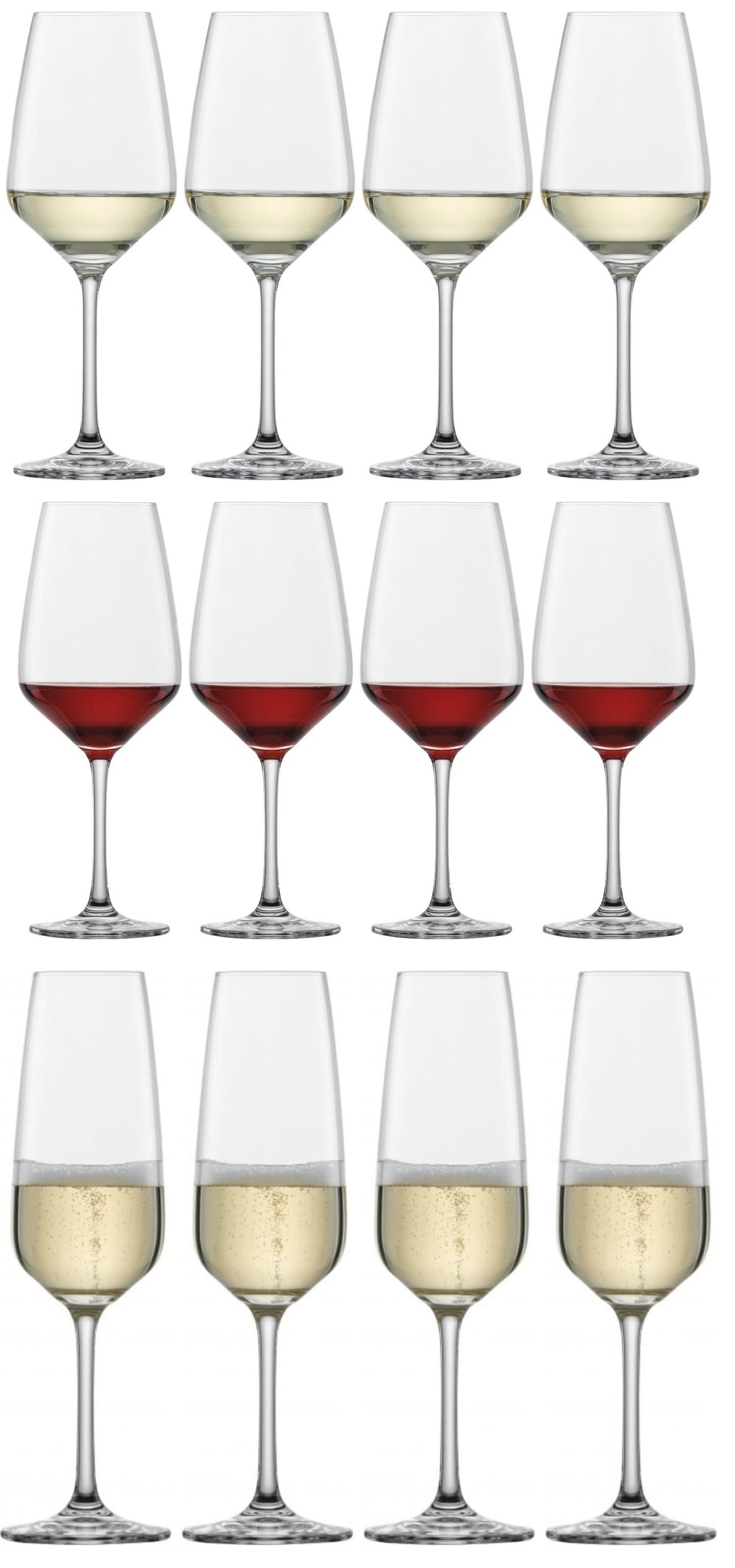 Schott Zwiesel Weingläser-Set Tulip 12-teilig - Rotweingläser, Weißweingläser & Sektgläser