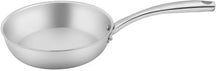 Sola Bratpfannenset Green Cooking+ Triply Edelstahl 3-teilig - ø 20, 24 & 28 cm - geeignet für alle Wärmequellen - ohne Antihaftbeschichtung