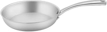 Sola Bratpfanne Green Cooking Silber Ø 24 cm – geeignet für alle Wärmequellen – ohne Antihaftbeschichtung