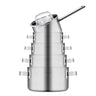 Sola Topfset Juvia 5-teilig – Edelstahl – downdraft-geeignet – Kochtöpfe Ø 16, 18, 20, 24 cm & Stieltopf Ø 16 cm – geeignet für alle Herdarten
