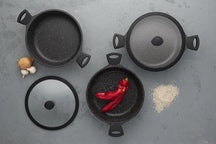 Sola Schmorpfanne / Sauteuse mit Deckel Fair Cooking Ø 28 cm – standard-antihaftbeschichtung