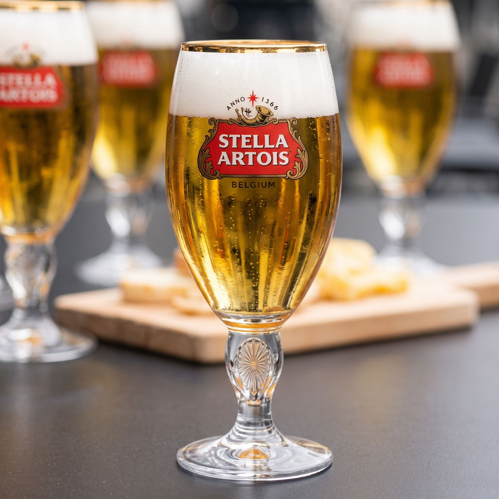 Stella Artois Biergläser - Chalice - 250 ml - 4 Stück