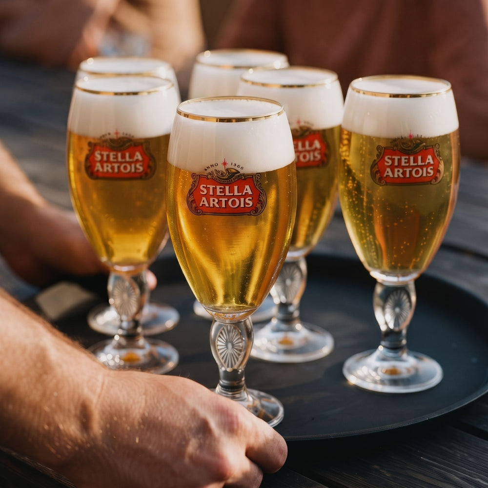 Stella Artois Biergläser - Chalice - 250 ml - 4 Stück