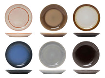 Studio Tavola Geschirrset Earth 24-teilig / 6 Personen - 6 Speiseteller, 6 Frühstücksteller, 6 Schalen und 6 kleine Schalen