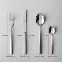 Villeroy & Boch Besteckset Piemont - 18/10 Edelstahl - 48 Teile / 12 Personen