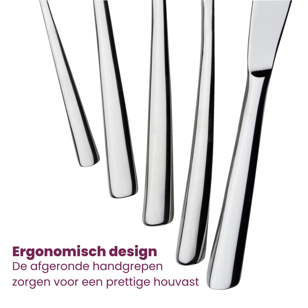 Villeroy & Boch Besteckset Piemont - 18/10 Edelstahl - 48 Teile / 12 Personen