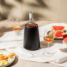 Vacu Vin Weingeschenk Elegant - Schwarz - 5-teilig
