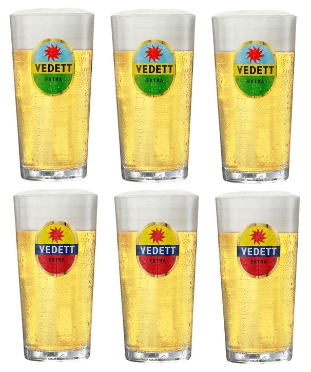 Vedett Biergläser Extra 330 ml - 6 Stück