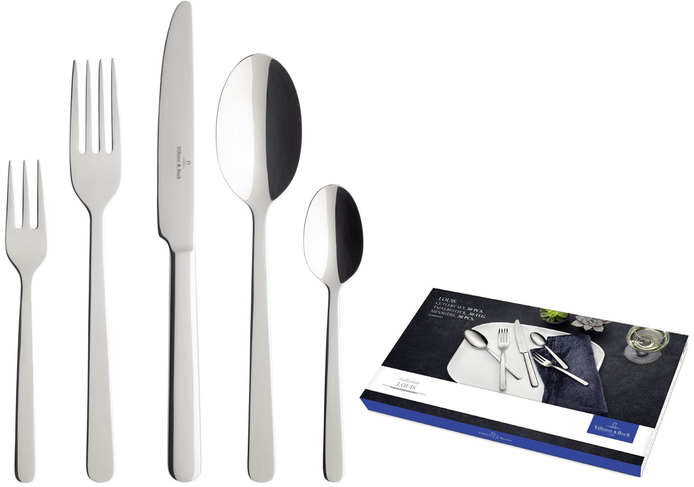 Villeroy & Boch Besteckset Louis - 30-teilig / 6 Personen