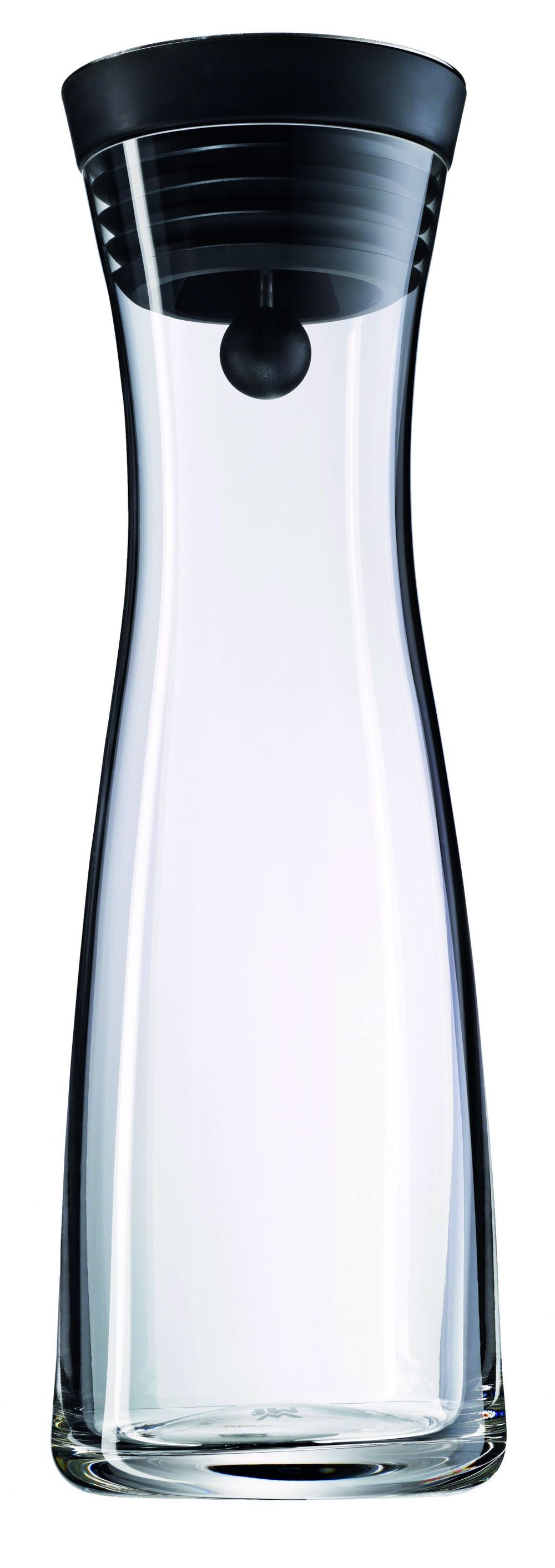 WMF Basic Wasserkaraf - Tropffrei - Schwarz / Silber - 1 Liter