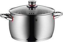 WMF Quality One Topfset – Edelstahl – 5-teilig – Stielkasserolle ø 16, 20, 20 und 24 cm sowie Stielkasserolle ø 16 cm

