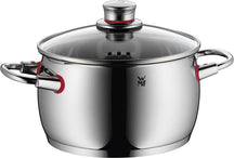WMF Quality One Topfset – Edelstahl – 5-teilig – Stielkasserolle ø 16, 20, 20 und 24 cm sowie Stielkasserolle ø 16 cm
