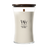 WoodWick Duftkerze Large Tonka & Almond Milk - 18 cm / ø 10 cm - Duftkerze im Glas - Holzdocht