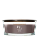 WoodWick Duftkerze Ellipse Iris Woods - 9 cm / 19 cm - Duftkerze im Glas - Holzdocht