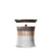 WoodWick Duftkerze Medium Trilogy Radiant Cashmere - 11 cm / ø 10 cm - Duftkerze im Glas - Holzdocht