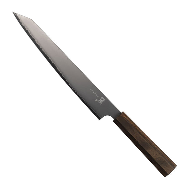 Yaxell Tranchiermesser Hana 23 cm – 3-lagiger Edelstahl – dunkelbrauner Griff aus Pakkaholz