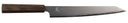 Yaxell Tranchiermesser Hana 23 cm – 3-lagiger Edelstahl – dunkelbrauner Griff aus Pakkaholz