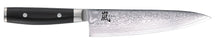 Yaxell Kochmesser - 20 cm – 69-lagiger Damaststahl – Griff aus Canvas-Micarta