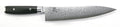 Yaxell Kochmesser - 24 cm – 69-lagiger Damaststahl – Griff aus Canvas-Micarta