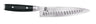 Yaxell Ran Kochmesser mit Antihaft-Noppen, 20 cm – 69-lagiger Damaststahl – Griff aus Canvas-Micarta