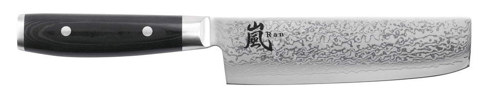 Yaxell Nakirimes Ran 16,5 cm - 69-lagiger Damaststahl - Griff aus Canvas-Micarta