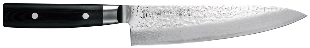 Yaxell Zen Kochmesser 20 cm – 37-lagiger Damaststahl – Griff aus Canvas-Micarta