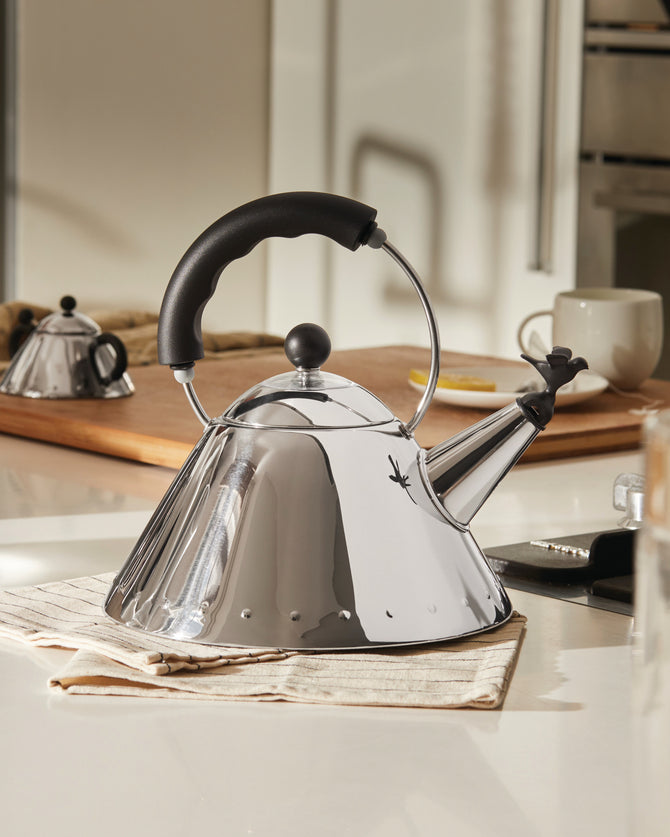 Alessi Wasserkessel mit Flöte