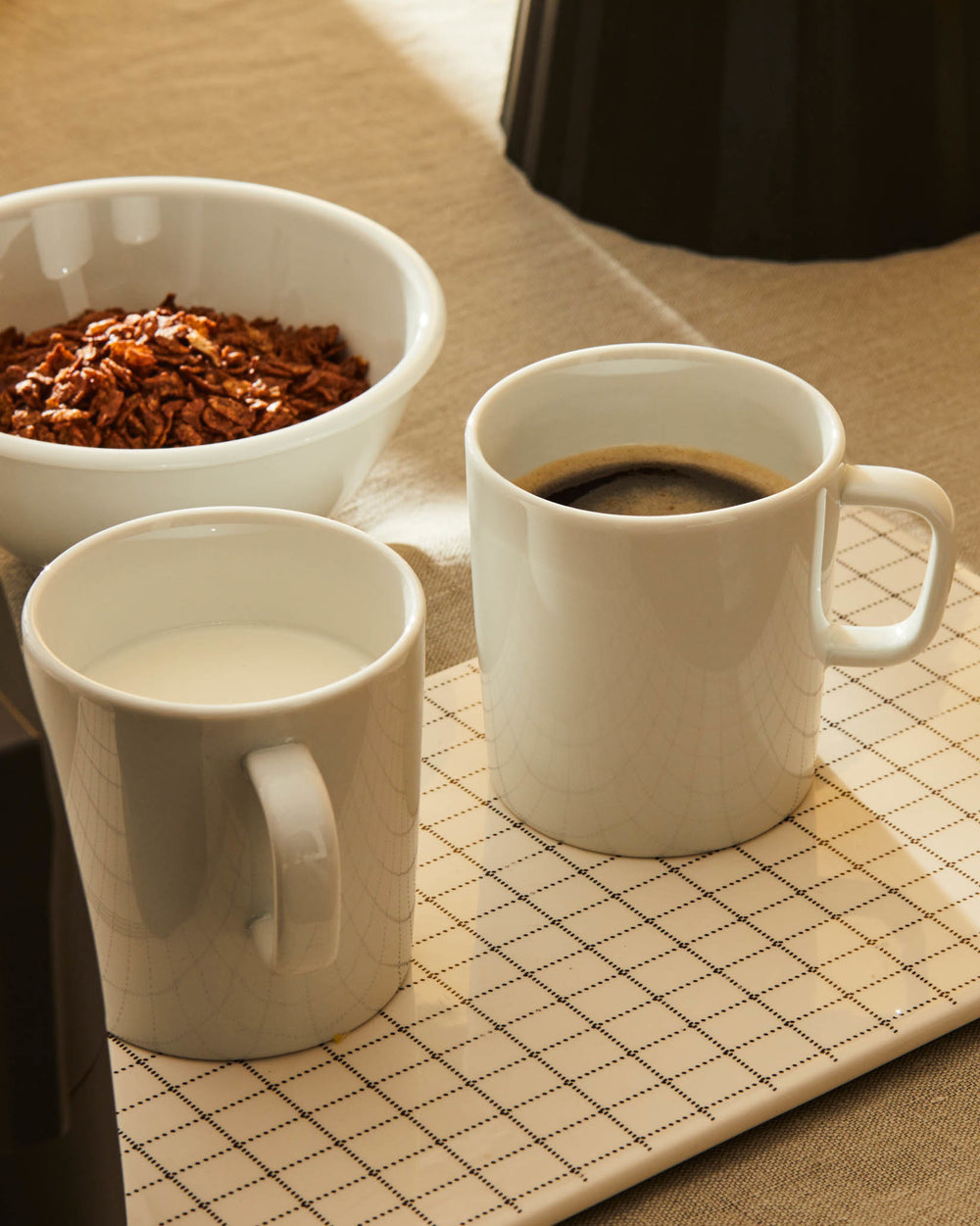Alessi Kaffeebecher PlateBowlCup 300 ml - 4 Stück - Jasper Morrison - AJM28/89