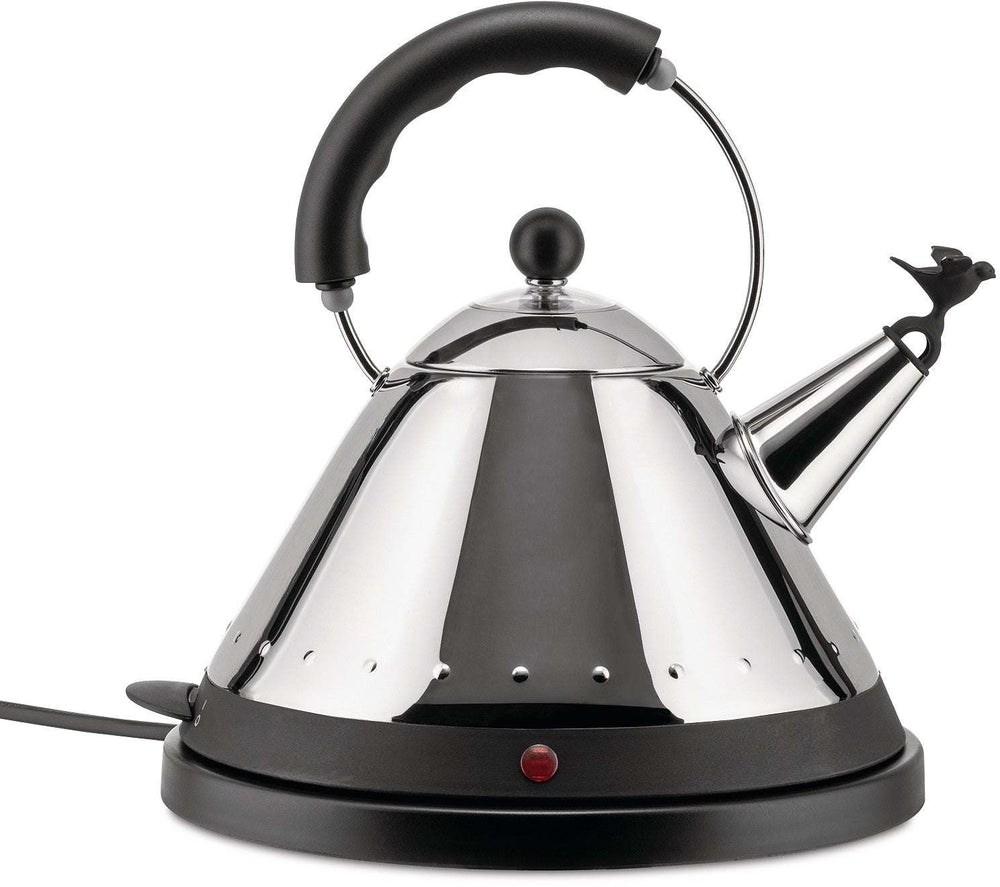 Alessi Wasserkocher MG32 Edelstahl / Schwarz - 1.5 Liter - 2000 W - Micheal Graves - MG32 B