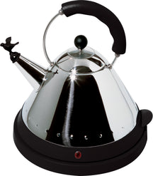 Alessi Wasserkocher MG32 Edelstahl / Schwarz - 1.5 Liter - 2000 W - Micheal Graves - MG32 B