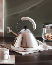 Alessi Wasserkocher MG32 Edelstahl / Schwarz - 1.5 Liter - 2000 W - Micheal Graves - MG32 B