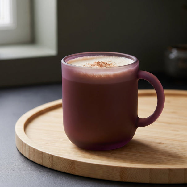 Luminarc Kaffeegläser / Teegläser mit Henkel Moka Delice Cherry - 250 ml - 4 Stück