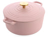 BK Braadpan Bourgogne Blush Pink Gietijzer ø 24 cm / 4.2 Liter
