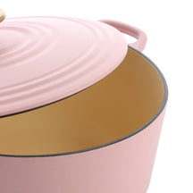 BK Braadpan Bourgogne Blush Pink Gietijzer ø 24 cm / 4.2 Liter - detail 2