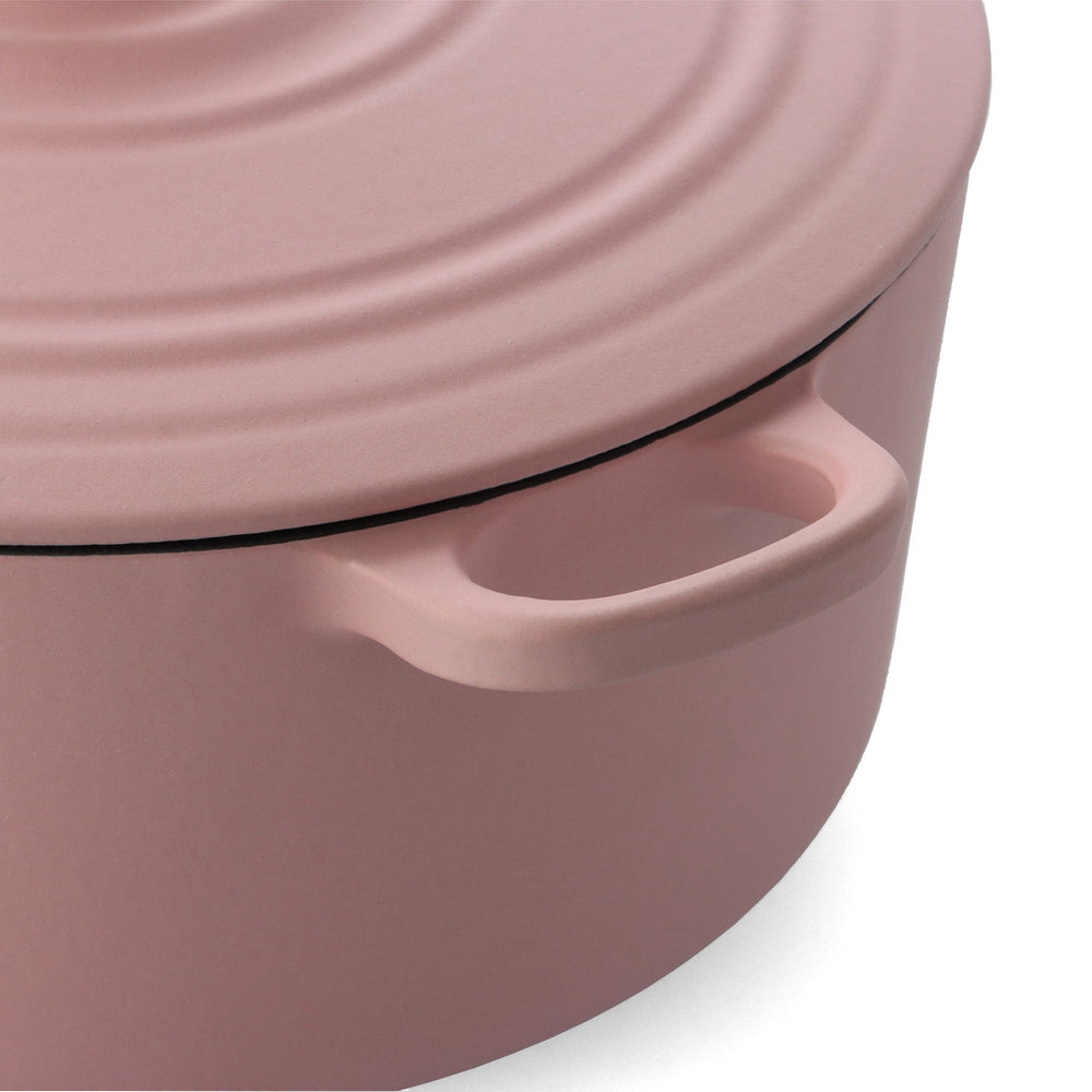 BK Braadpan Bourgogne Blush Pink Gietijzer ø 28 cm / 6.7 Liter - detail 1