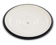 BK Braadpan Bourgogne Jet Black Gietijzer Ovaal 32 x 26 cm / 7.5 Liter - deksel binnenkant