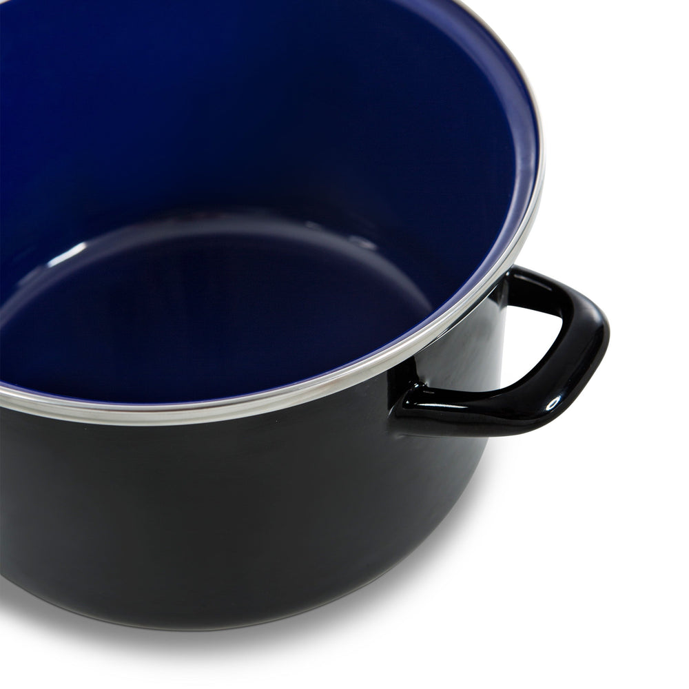 BK Braadpan Fortalit Emaille Zwart ø 28 cm / 4 Liter - detail 1