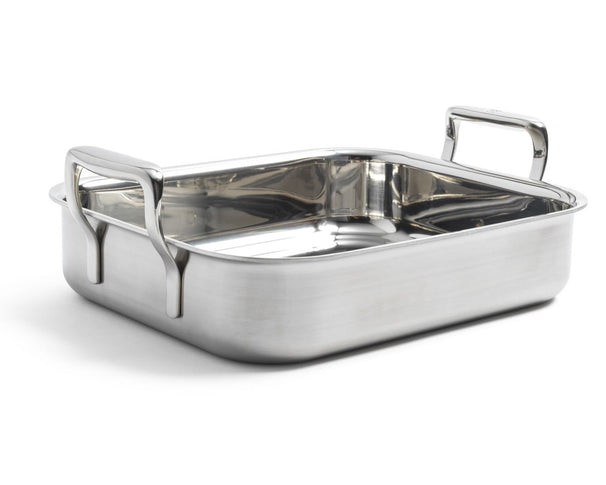 BK Bratreine / Auflaufform Superior Tri-Ply Edelstahl 30 x 24 cm / 4,7 Liter