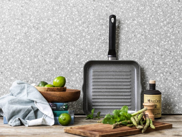BK Grillpfanne Granite 26 x 26 cm - keramische Antihaftbeschichtung