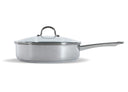 BK Schmorpfanne mit Deckel Bright Edelstahl ø 28 cm / 3,8 Liter - ohne Antihaftbeschichtung