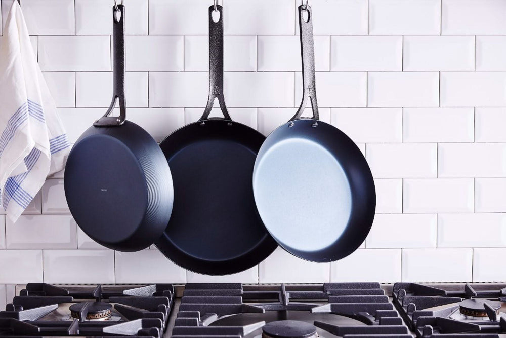 BK Koekenpan Black Steel Plaatstaal ø 30 cm - sfeerbeeld 1