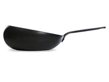 BK Wokpan Wokarang Black Steel Plaatstaal ø 30 cm / 2.6 Liter - zijaanzicht