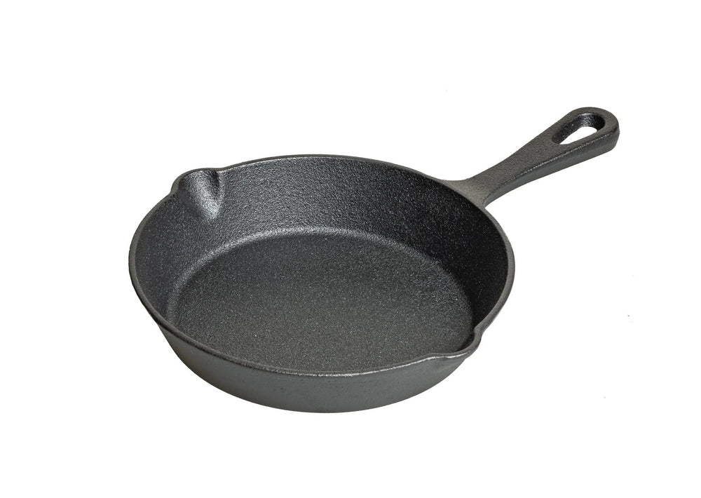 Blackwell Bratpfanne Skillet Gusseisen ø 16 cm - geeignet für alle Wärmequellen - ohne Antihaftbeschichtung
