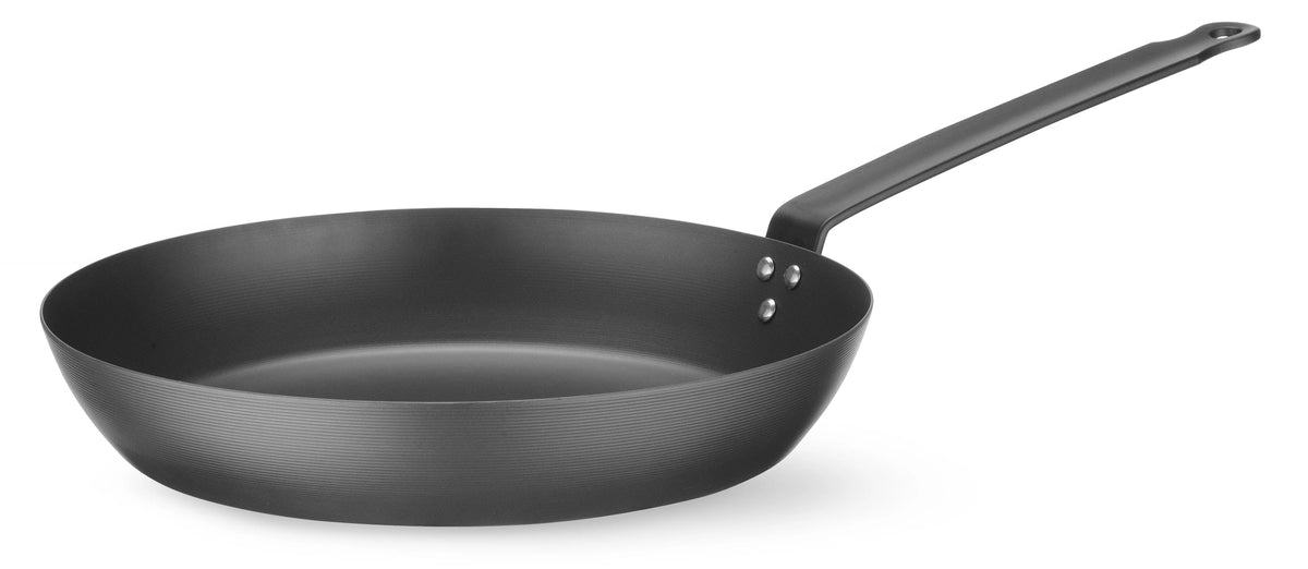 Blackwell Bratpfanne Carbon Stahl ø 28 cm - geeignet für alle Wärmequellen - ohne Antihaftbeschichtung