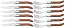 Blackwell Steakbesteck Laguiole - Steakmesser & Steakgabeln - Rosenholz - 12 Stück